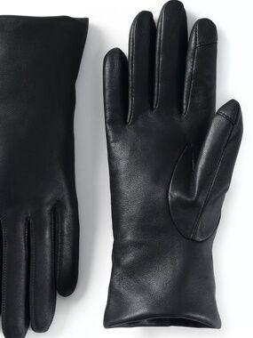 Cashmere Lined Leather Gloves